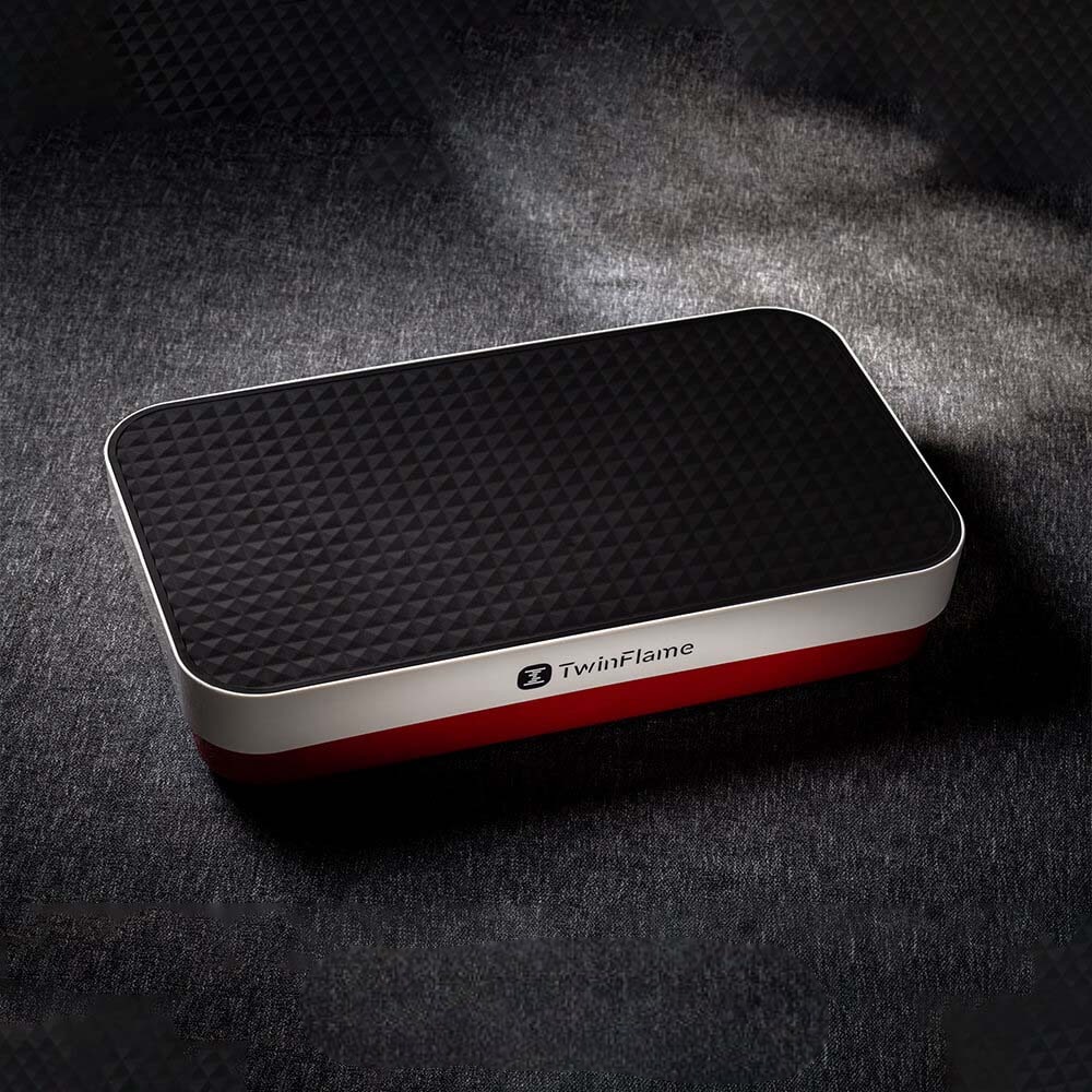 pisooka ปืนนวดมินิ twinflame vertical vibration plate