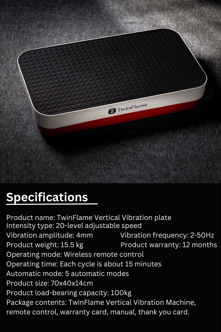 twinflame vertical vibration plate